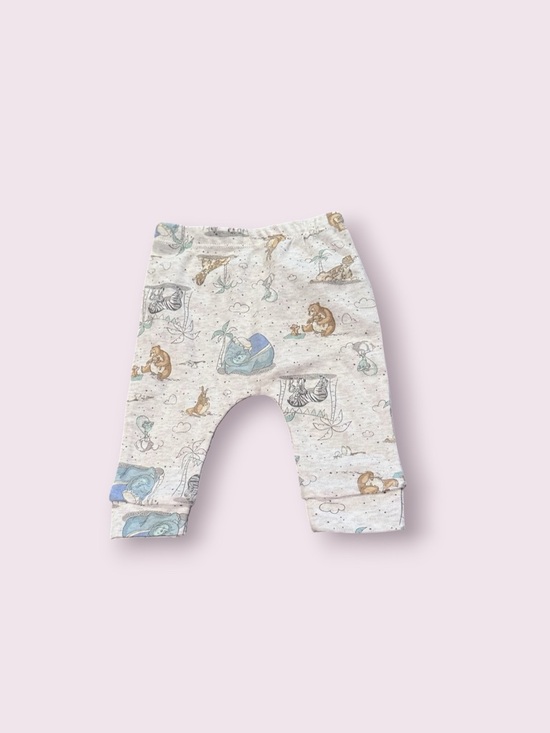 Disney Other - Disney Baby Wishes + Dreams Safari Animal Print Mom And Baby Pants 0-3 Mon